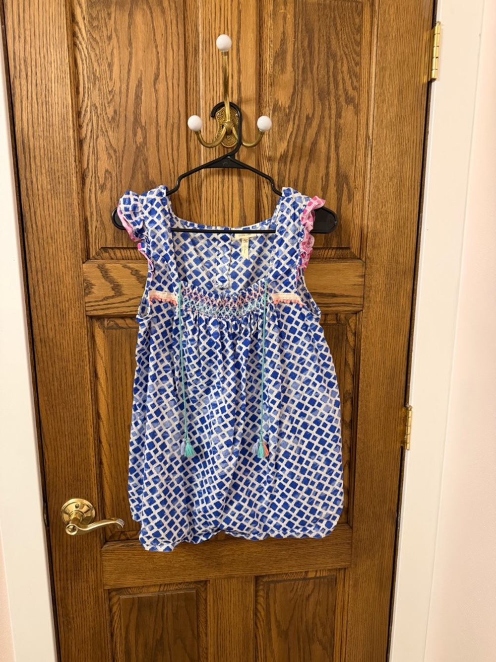 Matilda Jane Wandering Waters Flutter Sleeve Medium Top - Picture 2 of 11